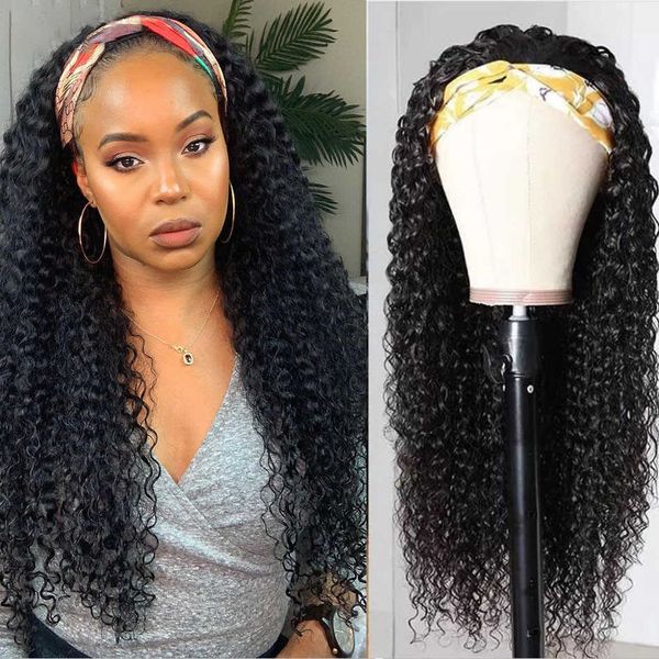 lace wigs deep curly headband wig100% human hai brazilian wave with head band no glue scarf for black women glueless remy 230106, Black;brown
lace wigs deep curly headband wig100% human hai brazilian wave with head band no glue scarf for black women glueless remy 230106, Black;brown