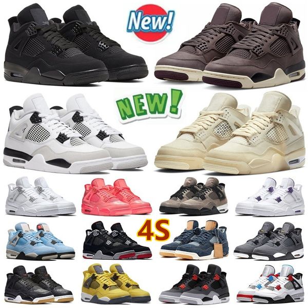 4 4s basketball shoes undefeated military black cat red thunder white oreo university blue violet ore bred green glow gum metallic men women
4 4s basketball shoes undefeated military black cat red thunder white oreo university blue violet ore bred green glow gum metallic men women