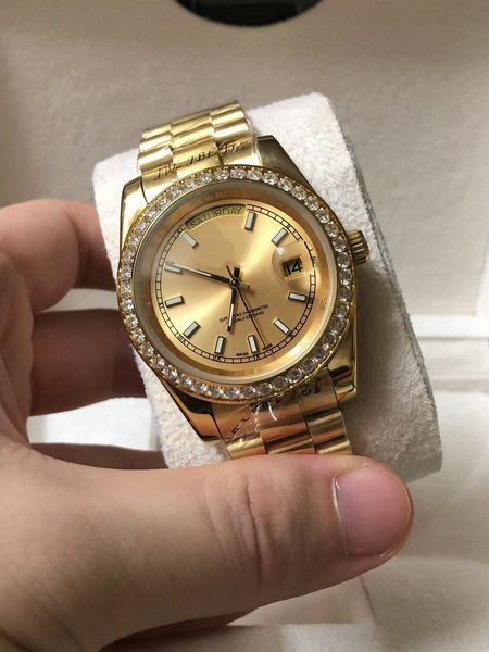 luxury mens watch datejust date day 41mm stainless steel watches men 2813 mechanical automatic president desinger mens watches waterproof, Slivery;brown
luxury mens watch datejust date day 41mm stainless steel watches men 2813 mechanical automatic president desinger mens watches waterproof, Slivery;brown