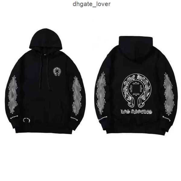 classic men's luxury sweatshirts brand ch designer hoodie fashion men women horseshoe sanskrit loose zipper jacket pullover hooded coa, Black
classic men's luxury sweatshirts brand ch designer hoodie fashion men women horseshoe sanskrit loose zipper jacket pullover hooded coa, Black