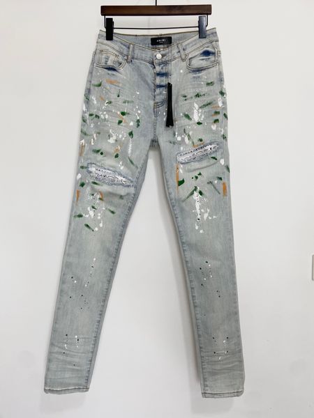 2023 great mens distressed ripped skinny designer jeans ~ us size 28-36 jeans ~ quality slim motorcycle moto biker causal denim pants hip h, Blue
2023 great mens distressed ripped skinny designer jeans ~ us size 28-36 jeans ~ quality slim motorcycle moto biker causal denim pants hip h, Blue