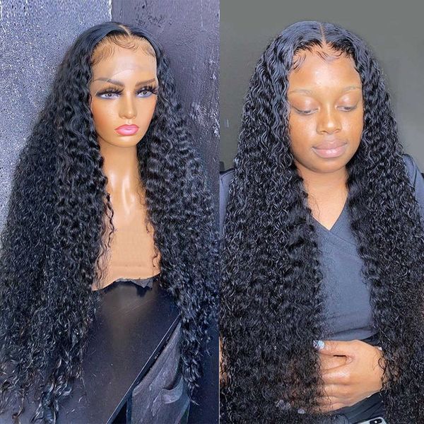 lace wigs nicelight brazilian deep wave frontal transparent front pre-plucked hairline curly human hair for black women 230106, Black;brown
lace wigs nicelight brazilian deep wave frontal transparent front pre-plucked hairline curly human hair for black women 230106, Black;brown