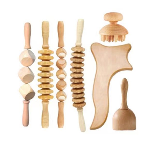 2023 selling products wood therapy massage tools body guasha set handheld wood hand massager
2023 selling products wood therapy massage tools body guasha set handheld wood hand massager