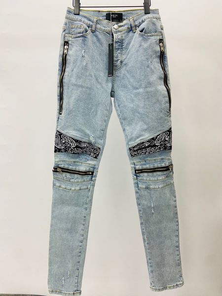 2023 new mens distressed ripped skinny beautiful color designer jeans ~ us size 28-36 jeans ~ quality slim motorcycle moto biker causal den, Blue
2023 new mens distressed ripped skinny beautiful color designer jeans ~ us size 28-36 jeans ~ quality slim motorcycle moto biker causal den, Blue
