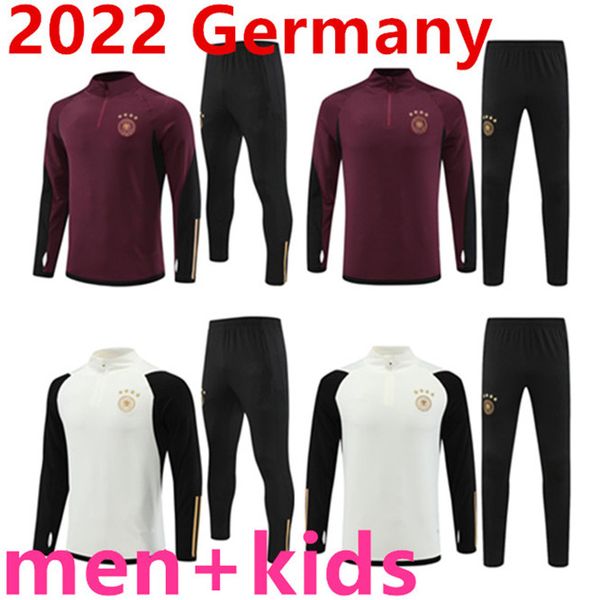 22 23 germany soccer tracksuit 2022 2023 mixed country germanies men kids football jerseys training suit tracksuit set chandal futbol survet, Black
22 23 germany soccer tracksuit 2022 2023 mixed country germanies men kids football jerseys training suit tracksuit set chandal futbol survet, Black