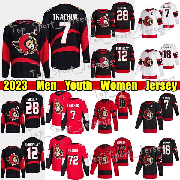 #7 brady tkachuk reverse retro hockey jersey #12 alex debrincat senators#28 claude giroux thomas chabot tim stutzle drake batherson artem zu, Black;red
#7 brady tkachuk reverse retro hockey jersey #12 alex debrincat senators#28 claude giroux thomas chabot tim stutzle drake batherson artem zu, Black;red