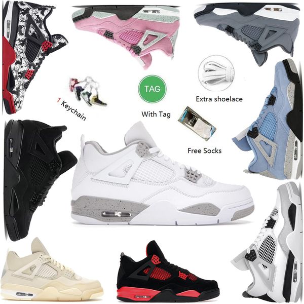 2023 men women basketball shoes 4 4s military black cat red thunder sail university blue white oreo fire pure money midnight navy mens
2023 men women basketball shoes 4 4s military black cat red thunder sail university blue white oreo fire pure money midnight navy mens