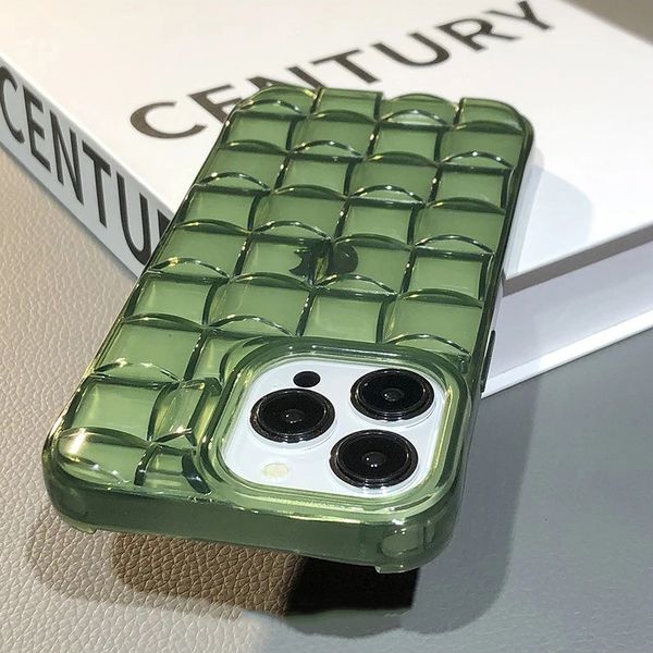 luxury cases 3d weave grid ice cube candy color transparent phone case for iphone 14 13 11 12 pro max xs xr x soft shockproof silicone cover
luxury cases 3d weave grid ice cube candy color transparent phone case for iphone 14 13 11 12 pro max xs xr x soft shockproof silicone cover