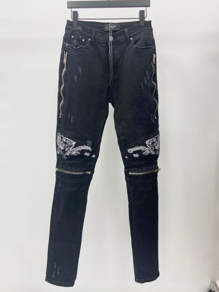 2023 black mens distressed ripped skinny beautiful color designer jeans ~ us size 28-36 jeans ~ quality slim motorcycle moto biker causal d, Blue
2023 black mens distressed ripped skinny beautiful color designer jeans ~ us size 28-36 jeans ~ quality slim motorcycle moto biker causal d, Blue
