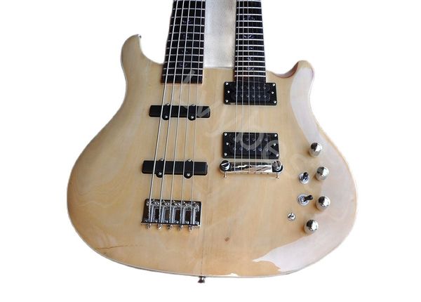 lvy6 strings double neck electric bass guitar with chrome hardware rosewood fingerboard provide customized services
lvy6 strings double neck electric bass guitar with chrome hardware rosewood fingerboard provide customized services