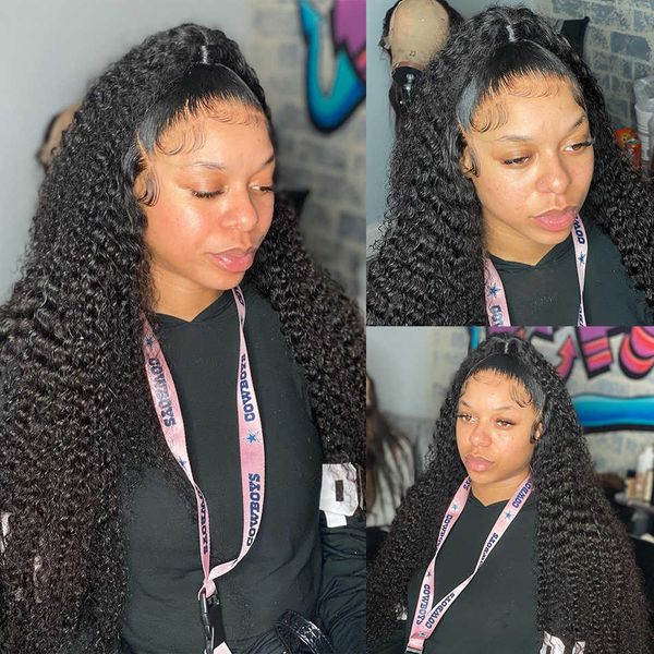 nxy lace wigs deep wave 13x4 front wig brazilian human hair water curly transparent frontal for black women 230106, Black;brown
nxy lace wigs deep wave 13x4 front wig brazilian human hair water curly transparent frontal for black women 230106, Black;brown