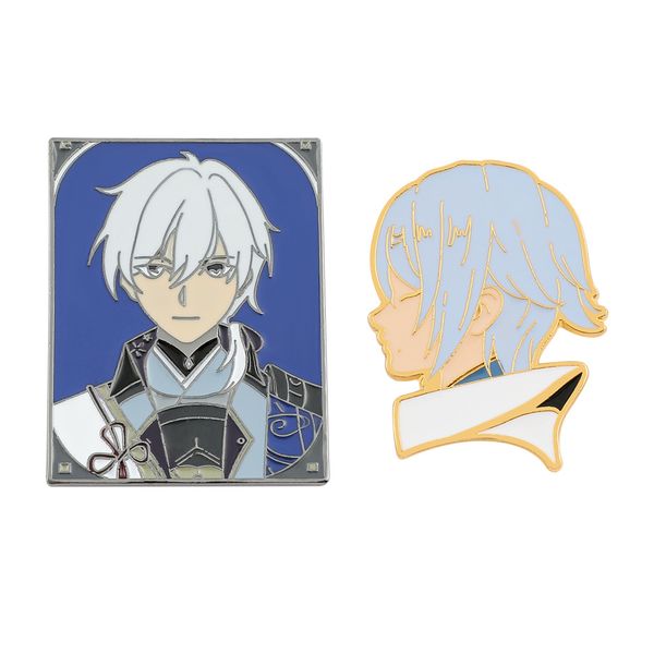 genshin impact brooch cartoon character metal badge alloy oil dripping jewelry, Blue
genshin impact brooch cartoon character metal badge alloy oil dripping jewelry, Blue