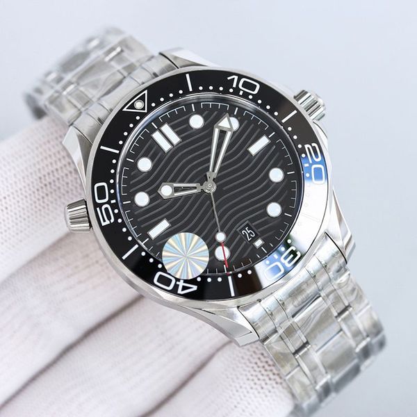 42mm mens automatic mechanical watch stainless steel case and strap luxury business watches life waterproof orologi di lusso, Slivery;brown
42mm mens automatic mechanical watch stainless steel case and strap luxury business watches life waterproof orologi di lusso, Slivery;brown