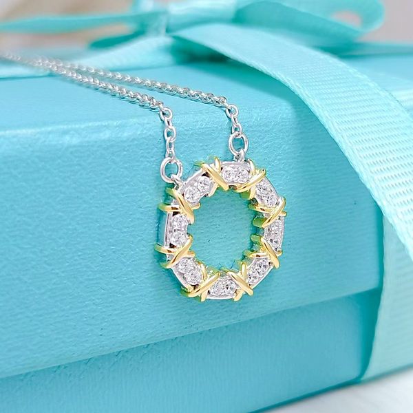 high-end fashion s925 silver necklace luxury wreath diamond lady pendant girls holiday jewelry gift factory
high-end fashion s925 silver necklace luxury wreath diamond lady pendant girls holiday jewelry gift factory
