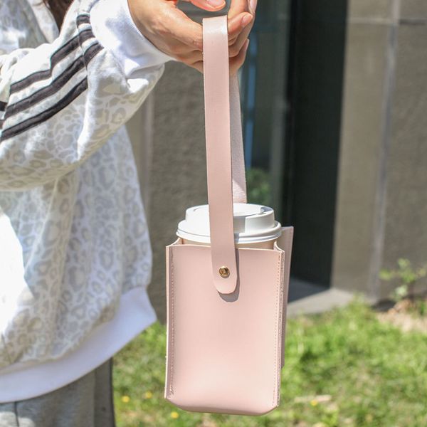 reusable coffee cup holder with strap leather drinkware insulator sleeve for or cold beverages cup holder for starbucks coffee, dunkin coffe
reusable coffee cup holder with strap leather drinkware insulator sleeve for or cold beverages cup holder for starbucks coffee, dunkin coffe