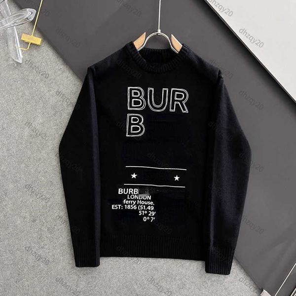 bu sweater designer knit classic embroidery letter crew neck pullover mens and womens jacquard sweatshirt luxury brand warm shirt, White;black
bu sweater designer knit classic embroidery letter crew neck pullover mens and womens jacquard sweatshirt luxury brand warm shirt, White;black