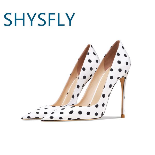 shysfly genuine leather dress shoes ladies pointed toes polka dot stelletos designer plus size elegant woman heeled pumps 42 43, Black
shysfly genuine leather dress shoes ladies pointed toes polka dot stelletos designer plus size elegant woman heeled pumps 42 43, Black