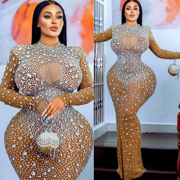 2023 arabic aso ebi mermaid luxurious prom dresses crystals illusion evening formal party second reception birthday engagement gowns dress z, Black
2023 arabic aso ebi mermaid luxurious prom dresses crystals illusion evening formal party second reception birthday engagement gowns dress z, Black