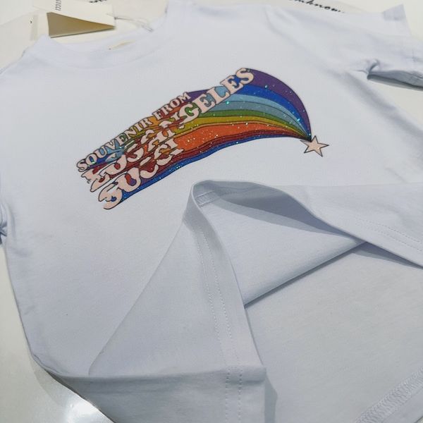 baby clothe kid t shirt kids designer t shirt girl boy tshirts baby clothes short-sleeve with rainbow tags letters stars luxury summer shirt, Blue
baby clothe kid t shirt kids designer t shirt girl boy tshirts baby clothes short-sleeve with rainbow tags letters stars luxury summer shirt, Blue