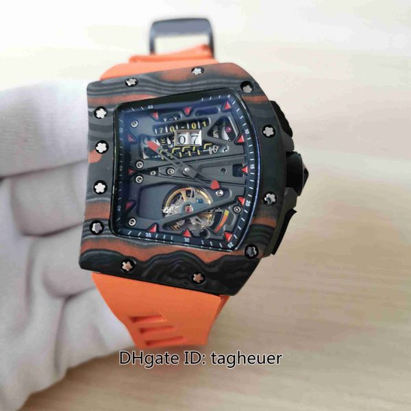 selling mens watch 44mm x 50mm rm70-01 ca 01 30 skeleton carbon fiber watches orange rubber transparent mechanical automatic men's wris, Slivery;brown
selling mens watch 44mm x 50mm rm70-01 ca 01 30 skeleton carbon fiber watches orange rubber transparent mechanical automatic men's wris, Slivery;brown