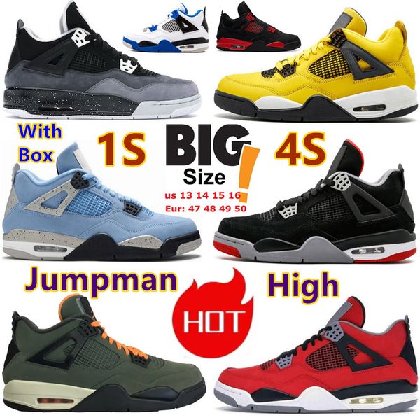large size 14 15 16 basketball shoes 1 1s high university blue black toe pine green 4s fear pack bred undefeated red thunder designer sneake
large size 14 15 16 basketball shoes 1 1s high university blue black toe pine green 4s fear pack bred undefeated red thunder designer sneake