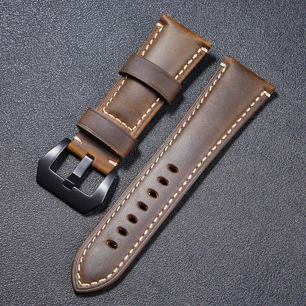 24mm 26mm watchband mens watches vintage cow leather strap fit paner watch strap new designer wristwatch with pre-v buckle, Black;brown
24mm 26mm watchband mens watches vintage cow leather strap fit paner watch strap new designer wristwatch with pre-v buckle, Black;brown