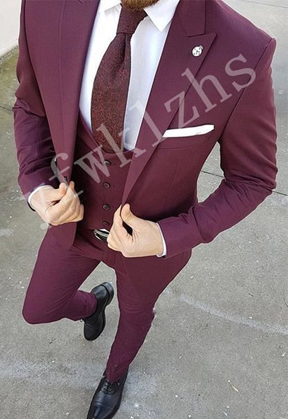 custom made men suits one button groom tuxedos peak lapel groomsmen wedding/prom/dinner man blazer jacket pants vest w837, Black;gray
custom made men suits one button groom tuxedos peak lapel groomsmen wedding/prom/dinner man blazer jacket pants vest w837, Black;gray