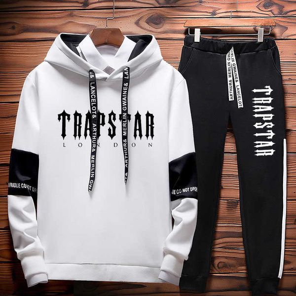 mens luxury patchwork sweatshirt sets trapstar print joggers pullover hoodies and pants brand man trouser casual streetwear, Black
mens luxury patchwork sweatshirt sets trapstar print joggers pullover hoodies and pants brand man trouser casual streetwear, Black