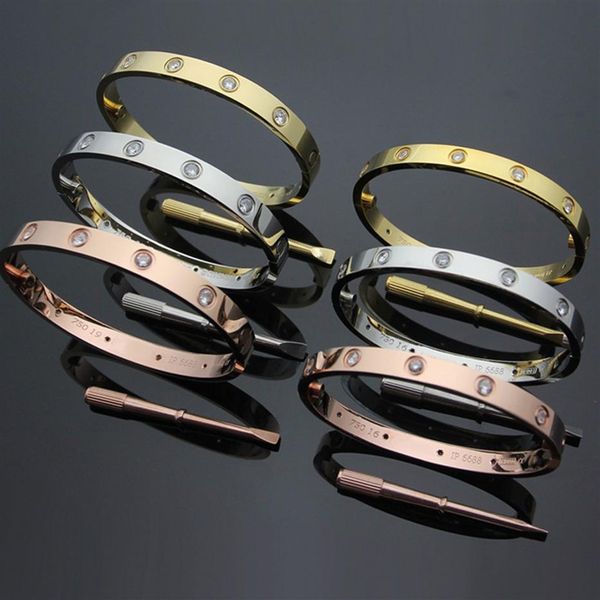 316l stainless steel new style silver rose 18k gold screw love bangle bracelet with cz screwdriver for woman jewelry screws never 2505, Black
316l stainless steel new style silver rose 18k gold screw love bangle bracelet with cz screwdriver for woman jewelry screws never 2505, Black