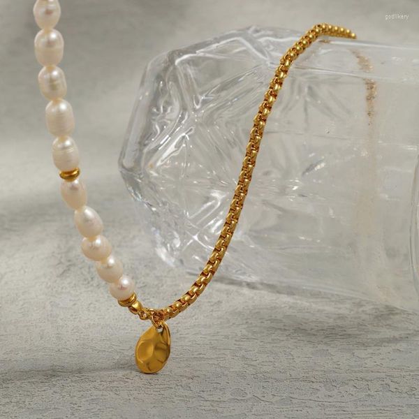 pendant necklaces stainless steel natural freshwater pearl drop shape ladies necklace niche design 18k real gold plated jewelrypendant godl2, Silver
pendant necklaces stainless steel natural freshwater pearl drop shape ladies necklace niche design 18k real gold plated jewelrypendant godl2, Silver