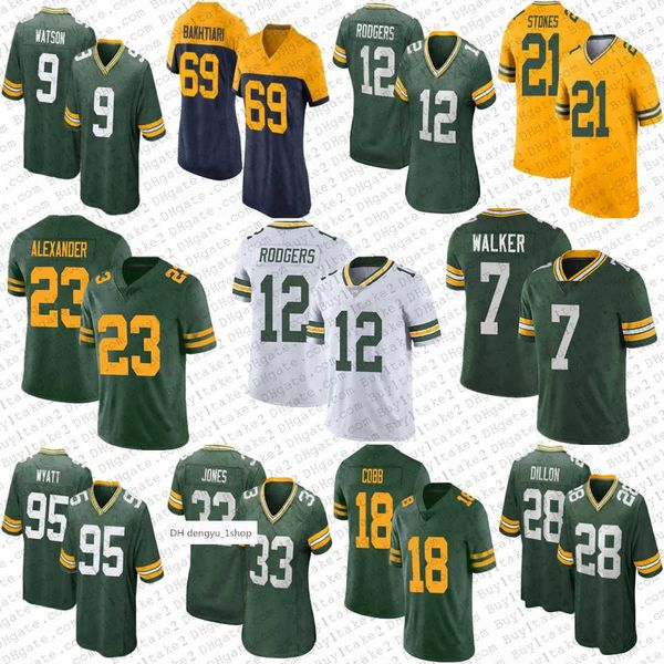 2023 12 aaron rodgers jones 7 quay walker green''bay''packers''football jerseys 9 christian''nfl, Black
2023 12 aaron rodgers jones 7 quay walker green''bay''packers''football jerseys 9 christian''nfl, Black
