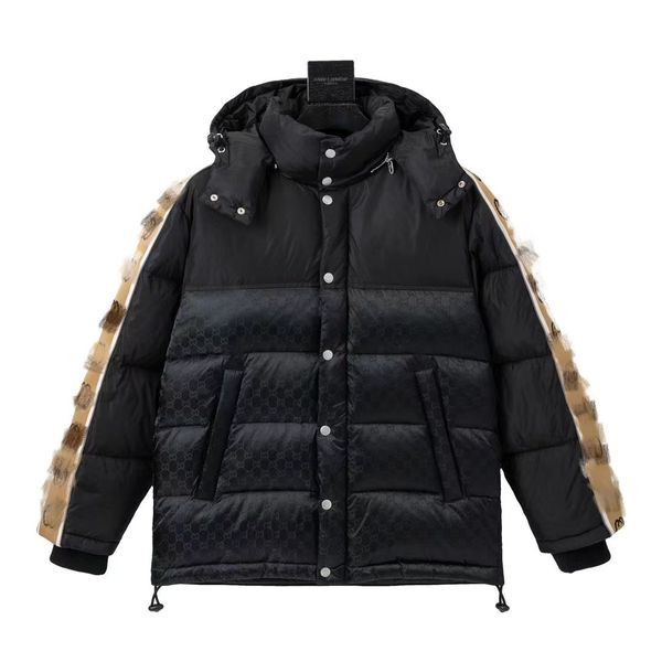 down parkas luxury g brand version removable cap 4 color popular trend patchwork winter puffer wholesale 2 pieces 10% off, Black
down parkas luxury g brand version removable cap 4 color popular trend patchwork winter puffer wholesale 2 pieces 10% off, Black