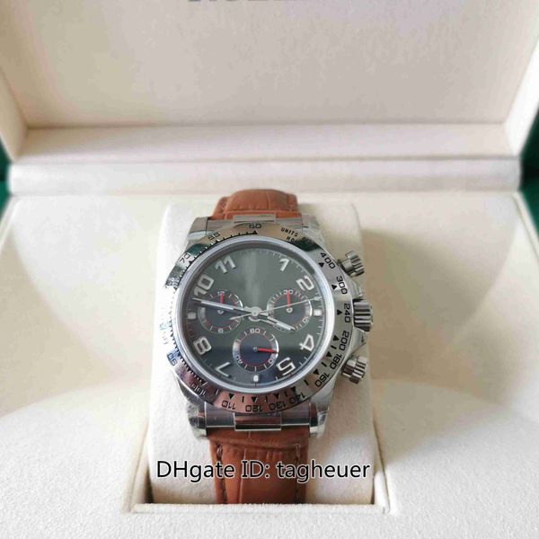 jhf maker mens watch super quality classic 40mm cosmograph 116519-0163 leather watches chronograph cal.4130 movement mechanical automatic me, Slivery;brown
jhf maker mens watch super quality classic 40mm cosmograph 116519-0163 leather watches chronograph cal.4130 movement mechanical automatic me, Slivery;brown