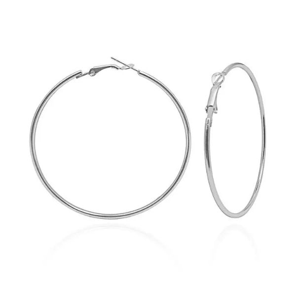 2mm*7cm hoops surgical stainless steel hypoallergenic cartilage loop earring arete gold plated women thin large hoop earring, Golden;silver
2mm*7cm hoops surgical stainless steel hypoallergenic cartilage loop earring arete gold plated women thin large hoop earring, Golden;silver
