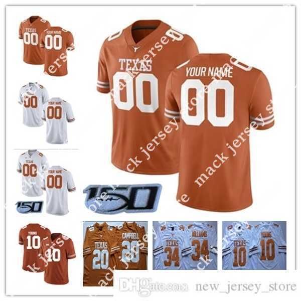 american college football wear custom texas longhorns 2019th college football wear any name number 11 ehlinger 7 sterns 10 young 9 collin, Black
american college football wear custom texas longhorns 2019th college football wear any name number 11 ehlinger 7 sterns 10 young 9 collin, Black