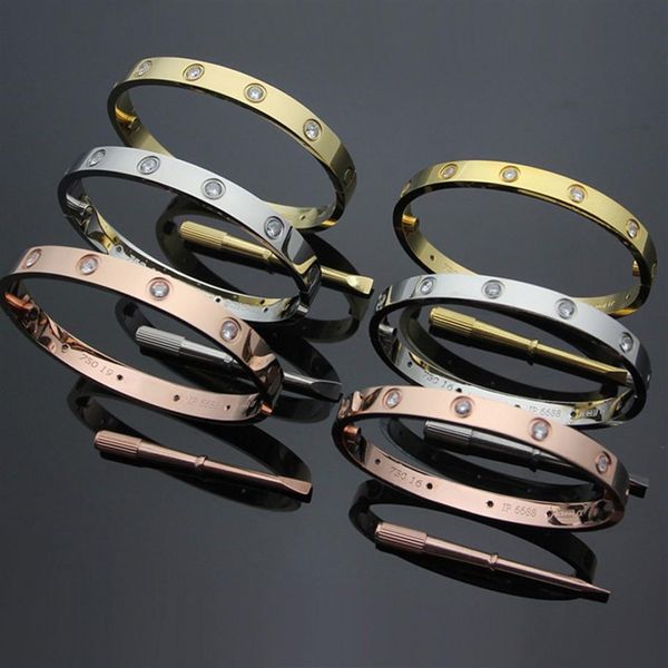 316l stainless steel new style silver rose 18k gold screw love bangle bracelet with cz screwdriver for woman jewelry screws never 232b, Black
316l stainless steel new style silver rose 18k gold screw love bangle bracelet with cz screwdriver for woman jewelry screws never 232b, Black