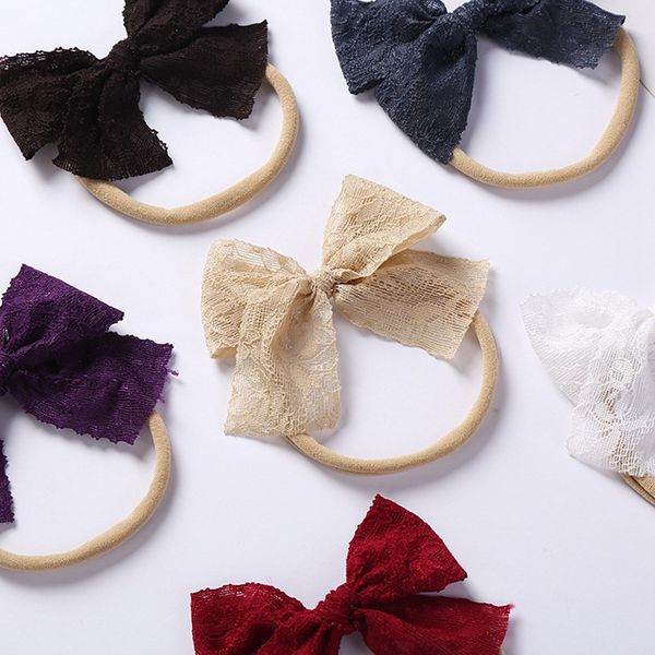 girls lace ribbon hair bow hairpins bowknot hairs clips claw barrettes baby hair accessories 1448, Slivery;white
girls lace ribbon hair bow hairpins bowknot hairs clips claw barrettes baby hair accessories 1448, Slivery;white