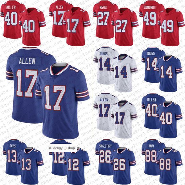 2023 buffalo''bills''17 josh allen 14 stefon diggs 40 von miller custom football jerseys gabriel davis dawson knox tre&#, Black;red
2023 buffalo''bills''17 josh allen 14 stefon diggs 40 von miller custom football jerseys gabriel davis dawson knox tre&#, Black;red