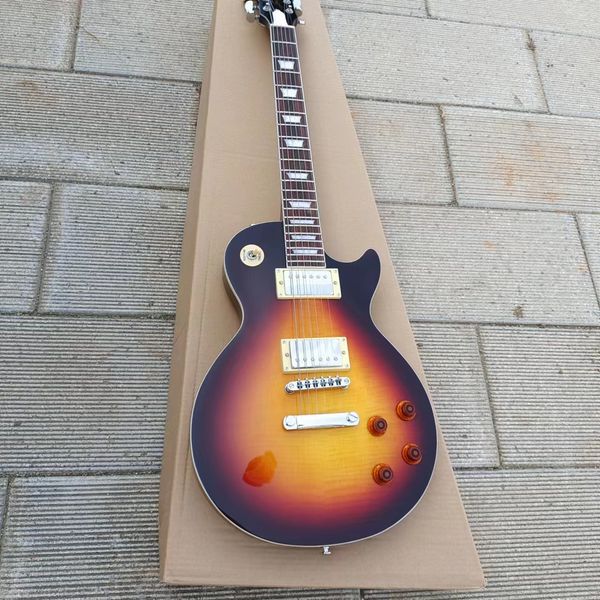standard electric guitar tobacco color gradient silver accessories and pickups imported paint mahogany available
standard electric guitar tobacco color gradient silver accessories and pickups imported paint mahogany available