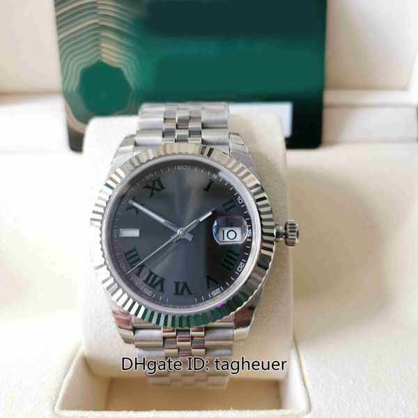 ew factory mens watch super quality 41mm datejust 126334 wimbledon jubilee bands watches 904l steel cal.3235 movement mechanical automatic m, Slivery;brown
ew factory mens watch super quality 41mm datejust 126334 wimbledon jubilee bands watches 904l steel cal.3235 movement mechanical automatic m, Slivery;brown