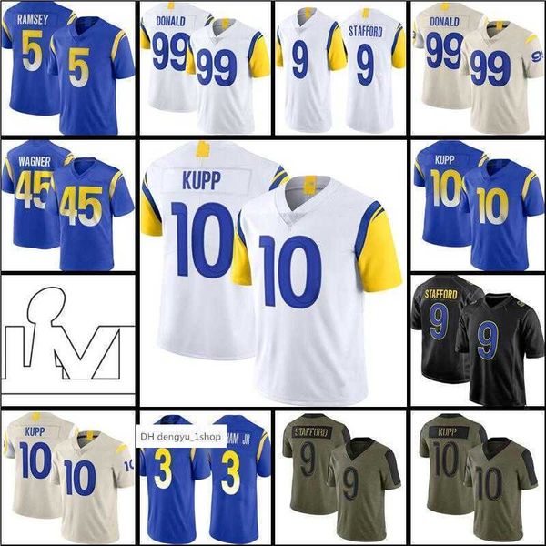 2023 10 cooper kupp 9 matthew stafford 99 aaron donald jersey football bobby wagner 5 jalen ramsey 1 allen robinson ii 3 odell be'', Black;red
2023 10 cooper kupp 9 matthew stafford 99 aaron donald jersey football bobby wagner 5 jalen ramsey 1 allen robinson ii 3 odell be'', Black;red