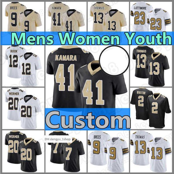 2023 custom 41 alvin kamara 13 michael thomas 2 jameis winston football marquez callaway drew brees taysom hill mar''nfl', Black;red
2023 custom 41 alvin kamara 13 michael thomas 2 jameis winston football marquez callaway drew brees taysom hill mar''nfl', Black;red