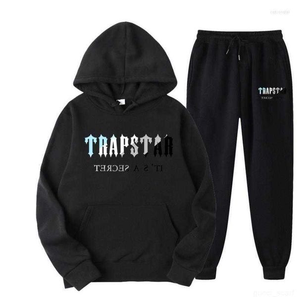 men's tracksuits brand trapstar printed sportswear men 16 colors warm two pieces set loose hoodie sweatshirt pants jogging, Gray
men's tracksuits brand trapstar printed sportswear men 16 colors warm two pieces set loose hoodie sweatshirt pants jogging, Gray