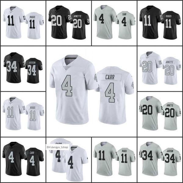 2023 las vegas''raiders''men #4 derek carr 34 bo jackson 11 henry ruggs 20 damon arnette limited''nfl'�, Black
2023 las vegas''raiders''men #4 derek carr 34 bo jackson 11 henry ruggs 20 damon arnette limited''nfl'�, Black