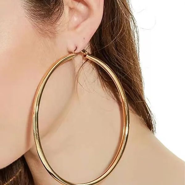 2mm*5cm gold stainless steel big hoop earrings wholesale large hoop earrings, Golden;silver
2mm*5cm gold stainless steel big hoop earrings wholesale large hoop earrings, Golden;silver