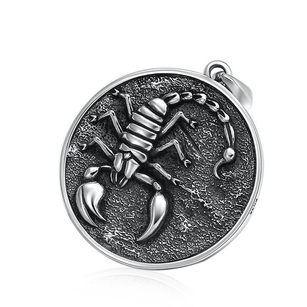 scorpion round pendant necklaces 925 sterling silver ball chain vintage gothic punk hip-hop fashion timeless jewelry accessories gifts for m
scorpion round pendant necklaces 925 sterling silver ball chain vintage gothic punk hip-hop fashion timeless jewelry accessories gifts for m
