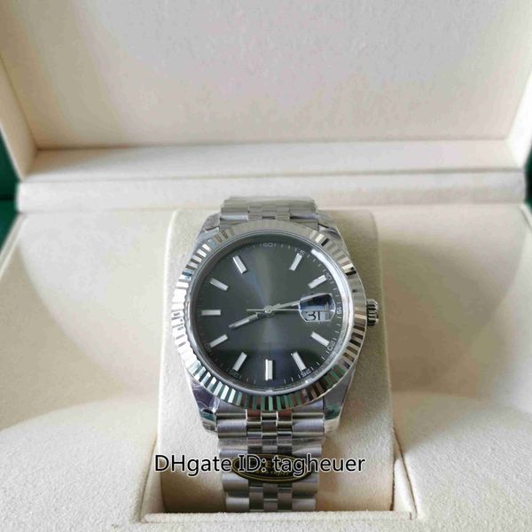 clean factory mens watch better 41mm datejust 126334 grey dial watches 904l steel jubilee bracelet cal.3235 movement mechanical automatic me, Slivery;brown
clean factory mens watch better 41mm datejust 126334 grey dial watches 904l steel jubilee bracelet cal.3235 movement mechanical automatic me, Slivery;brown