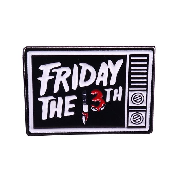 terror film poster cartoon brooch metal enamel lapel badge collect denim jacket backpack pin given friends and fans gifts, Blue
terror film poster cartoon brooch metal enamel lapel badge collect denim jacket backpack pin given friends and fans gifts, Blue