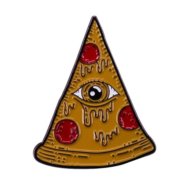 eye of providence pizza brooch metal enamel lapel badge collect denim jacket backpack pin children fashion jewelry gifts, Blue
eye of providence pizza brooch metal enamel lapel badge collect denim jacket backpack pin children fashion jewelry gifts, Blue