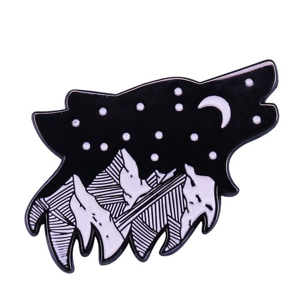 mountain wolf landscape exploration cartoon brooch originality lapel badge denim jacket backpack pin children fashion gifts, Blue
mountain wolf landscape exploration cartoon brooch originality lapel badge denim jacket backpack pin children fashion gifts, Blue